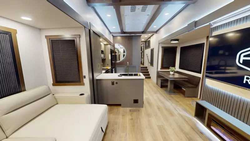 Cedar Creek Cottage Fifth Wheels Main Room